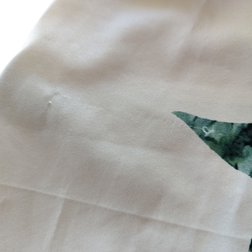 Plus Size Women's Tropical Print Tie Batwing Sleeve Dress Size 2XL - Picture 9 of 13